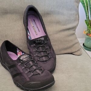 Skechers Women's Black Slip-On Shoes